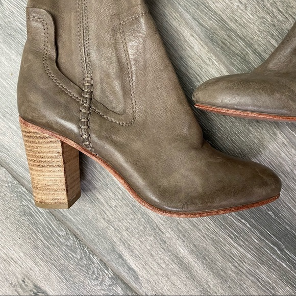Free People Taupe/ Grey Over the Knee boots size 38 - Picture 6 of 15